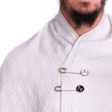 Charger l'image dans la galerie, Broches El-Mouhrim Noire/Blanche - Lot de 4 pièces